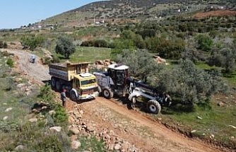 Bozdoğan’da arazi yolları bakıma alındı