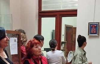 Halk Kütüphanesi Çini Sergisi’ne ev sahipliği yaptı