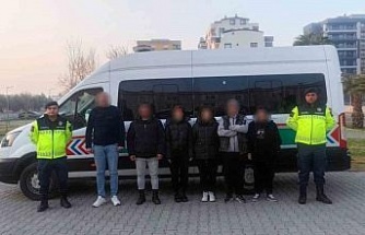 Jandarmanın yol kontrolünde yakalandılar