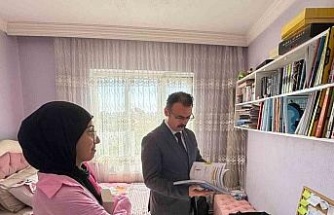 Kaymakam Ateş, öğrencilere misafir oldu