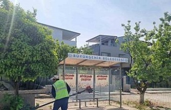 Kuşadası’nda Aydın Büyükşehir Belediyesi’nin çalışmaları sürüyor