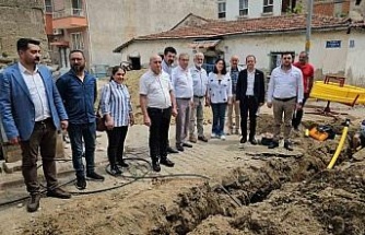 Kuyucak’ta doğalgaz altyapı çalışmaları hızla ilerliyor