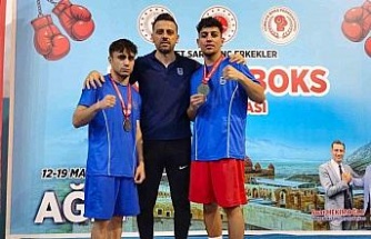Aydınlı boksörlerden Türkiye şampiyonasında çifte madalya