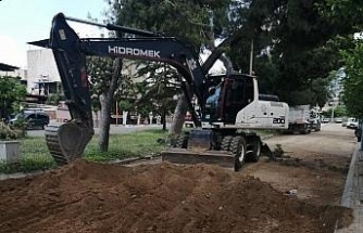 Oda mezar kontrollü bir şekilde kapatıldı, yol çalışmaları tekrar başladı