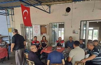 Pamuk ve zeytindeki zararlılarla mücadele yöntemi anlatıldı