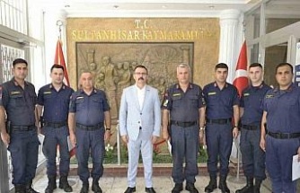 Kaymakam Ateş’ten jandarma personeline hizmet teşekkürü