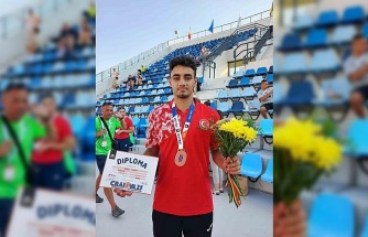 Aydınlı milli sporcu Balkan Şampiyonu oldu