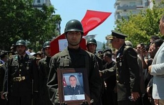 Aydınlı Şehit Üsteğmen Ege Akar, İzmir’de dualarla son yolculuğuna uğurladı