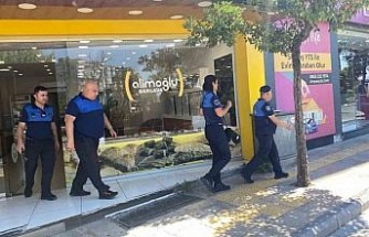 Baklavacıdaki fare görüntüsü mide bulandırdı