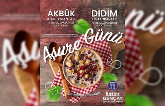 Didim Belediyesi aşure hayrı yapacak