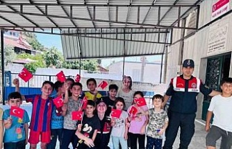 Jandarmadan Söke’de çevre bilinci ve yangın uyarısı