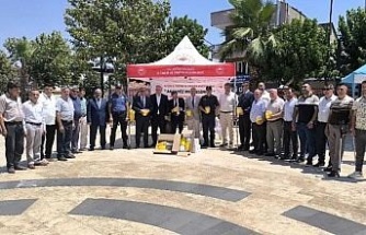 Köşk’te Akdeniz Meyve Sineği Tuzağı dağıtım töreni yapıldı