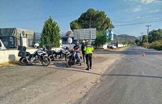 Köşk’te kurallara uymayan 6 sürücüye para cezası