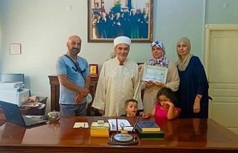 Söke İlçe Müftülüğü’nde ihtida töreni gerçekleştirildi