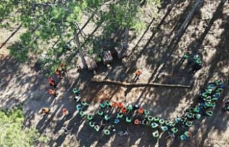 Aydın’da ormancılardan tatbikat