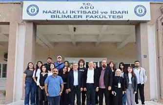 Başkan Tetik üniversite öğrencileri ile buluştu