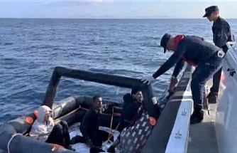 Didim’de 4 düzensiz göçmen kurtarıldı