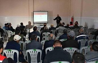 Yenipazar’da üreticiler şap hastalığıyla mücadele konusunda bilgilendirildi