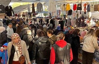Aydın’ın tarihi Salı Pazarı’nda yıl sonu hareketliliği