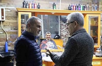 Başkan Tetik’ten Nazilli esnafına yeni yıl kutlaması