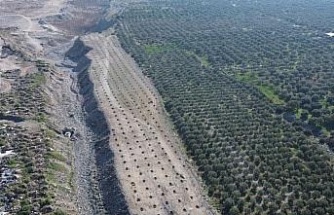 Buharkent’te İlek Bahçesi Projesi’nde altyapı çalışmaları sürüyor