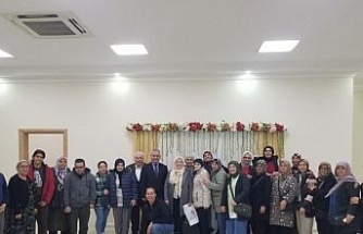 Cami, engelli buluşması gönülleri birleştirdi