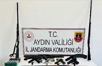 Cephanelik gibi evden otomatik silahlar çıktı