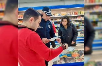 Çine’de zincir marketler denetlendi