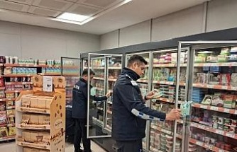 Germencik’te zabıta ekipleri zincir marketlerde denetim gerçekleştirdi
