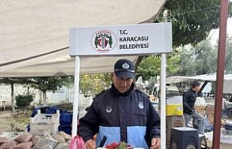 Karacasu’da tartı kontrol noktası