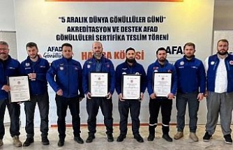 Nazilli Müftülüğü Arama Kurtarma Ekibi sertifikasını aldı