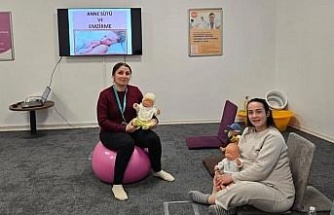 Nazilli’de gebe okulunda eğitimler sürüyor