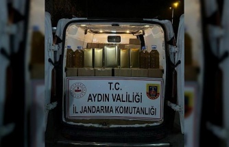 Nazilli’de kaçak zeytinyağı operasyonu