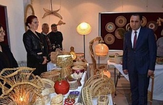 Şehit yakınları ve gazilerin el emeği ürünleri sergilendi