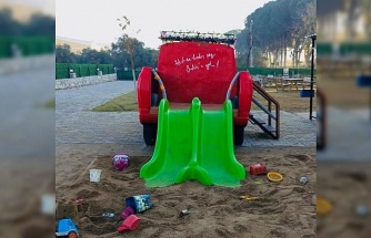 Yeşilçam’ın efsanesi çocukların oyun alanı oldu