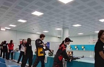 Aydın’da Havalı Silahlar İl Şampiyonası düzenlendi