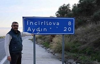 Aydın’da trafik levhaları kurşunların hedefi oldu