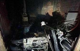 Aydın’da yangın: Dumandan etkilenen 2 kişi hastaneye kaldırıldı