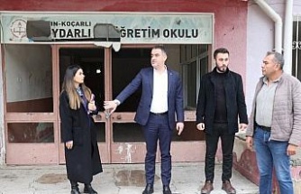 Başkan Arıcı, ’Haydarlı İlkokulu’ için düğmeye bastı