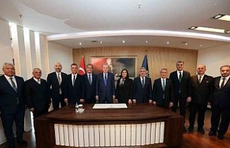 Başkan Arıkan: "Cumhurbaşkanımızla bir araya gelmek büyük onur"