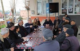 Başkan Tetik mahalle ziyaretlerini sürdürüyor