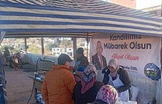 Bozdoğan Belediyesi’nden vatandaşa lokma ikramı