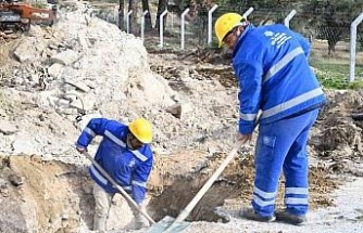 Davutlar Mahallesi’nin altyapısı Aydın Büyükşehir Belediyesi’nin çalışmaları ile güçleniyor