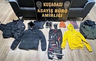 Kuşadası’nda 6 hırsızlık suçundan aranan şahıs yakalandı
