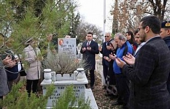 Şehit Polis Işlakça şehadetinin yıl dönümünde anıldı