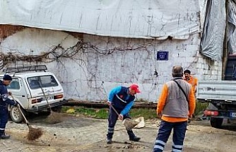 Yoğun yaşın ardından belediye ekipleri sahada