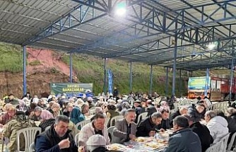 Aydın Büyükşehir’den Eğridere’de iftar sofrası