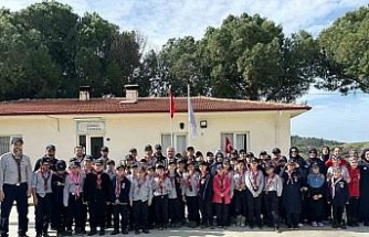 Aydın Diyanet İzcilik Kampı’nda 40 öğrenci İzcilik Yemini etti