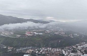 Aydın güne bulutla uyandı