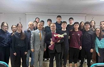 Aydın Lisesi’nde Ramazan söyleşisi ilgi gördü